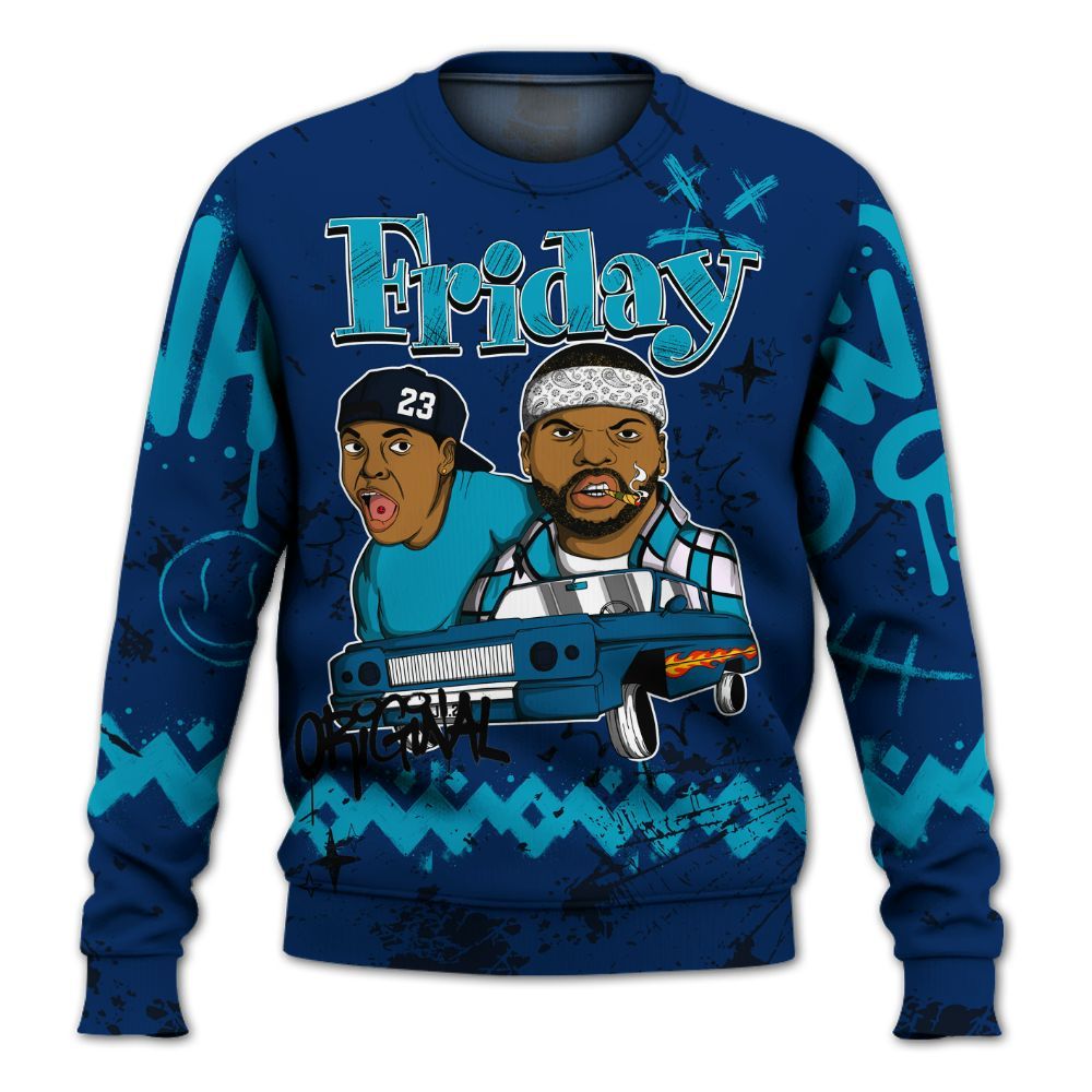 Sweatshirt To Match Kobe 5 X-Ray - Friday Sneaker Crayon All Over Print