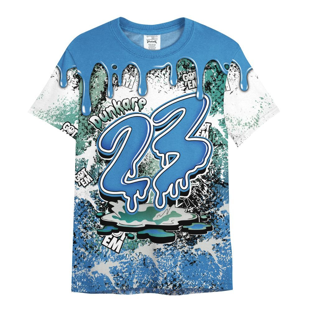 Shirt To Match Low Carolina 17s - Dripping 23 Drip All Over Print