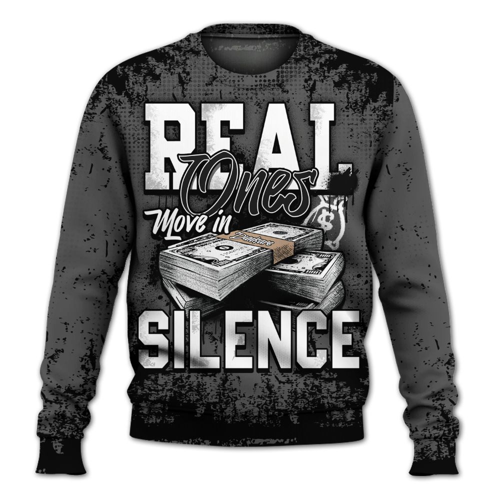 Sweatshirt To Match Kobe 9 EM Mamba - Move In Silence Money Street Retro All Over Print