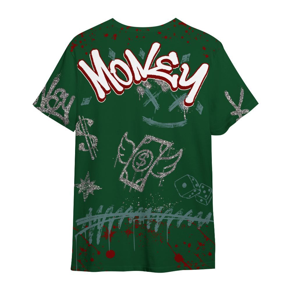 Shirt To Match Concrete Rose 3s - Everybody Paid In Full Crayon All Over Print