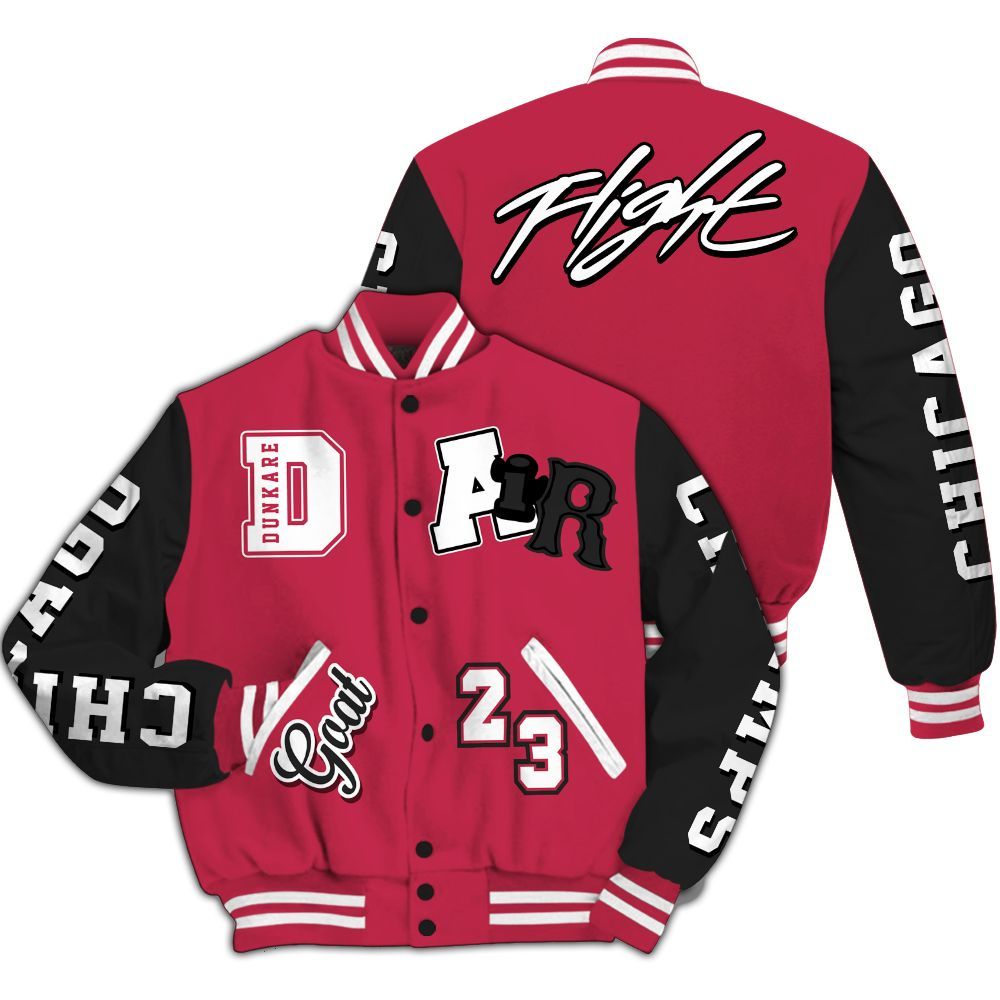 Varsity Jacket To Match Toro Bravo 4s - AIR Number 23 GOAT All Over Print