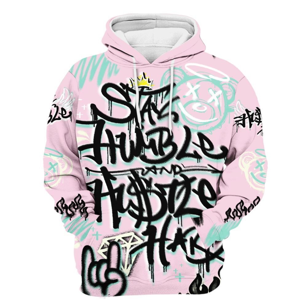 Hoodie To Match Retro Easter 5s - Humble Drip Streetwear Graffity All Over Print