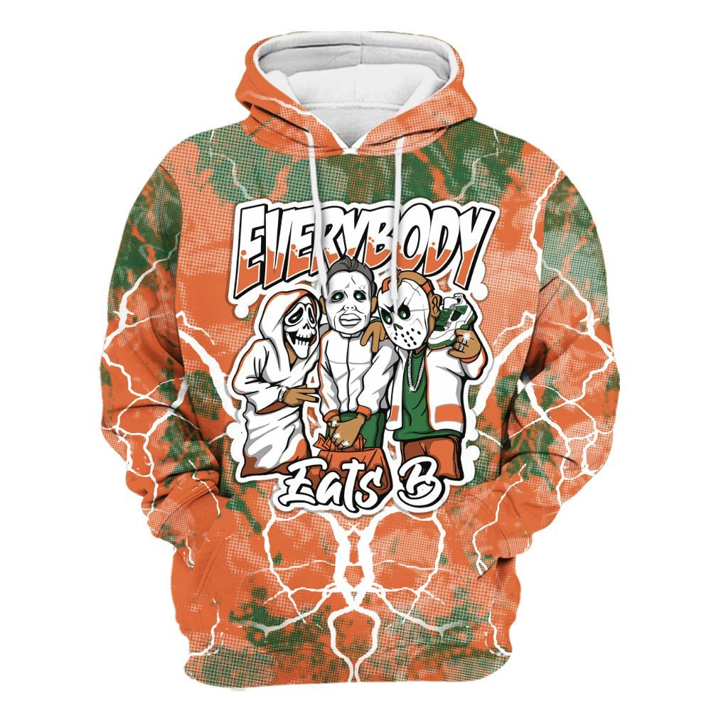 Hoodie To Match Low Miami 5s - Everybody Eatin B Graphic Halloween All Over Print