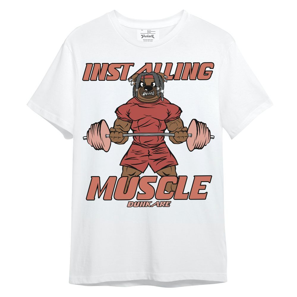 Shirt To Match Dune Red 13s - Installing Muscle Bear Unisex Shirt