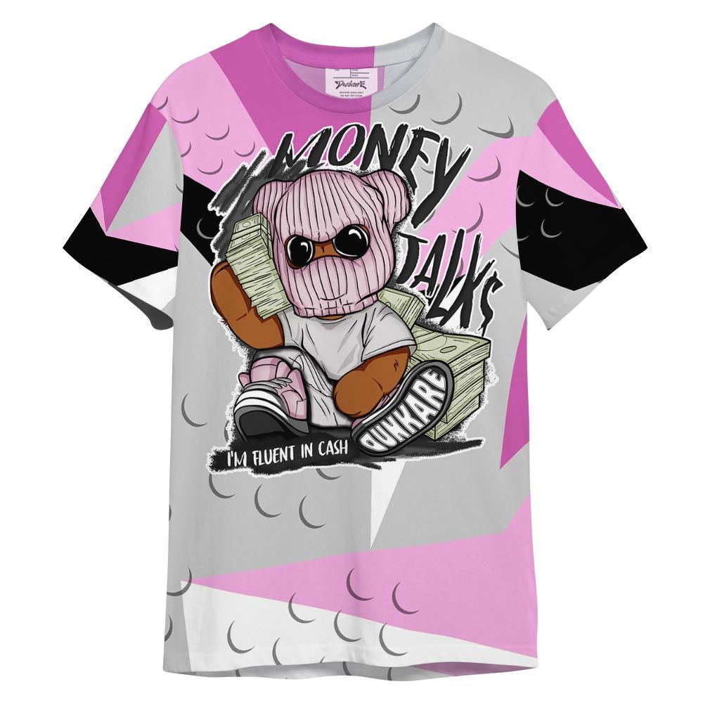 Shirt To Match Hyper Violet 4s T- - Money Talk T- Shirt Graphic Shape Unisex 1601 NCMD