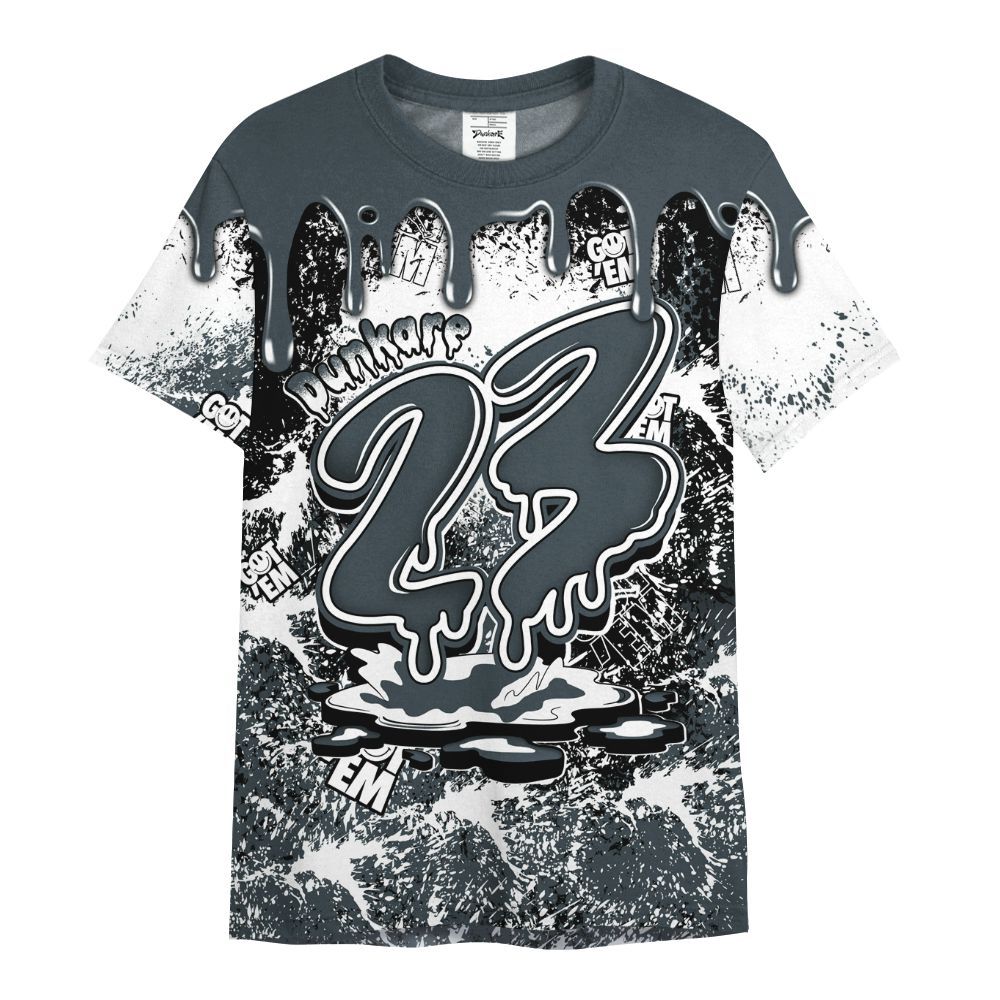 Shirt To Match Air Max Sunder Gore Tex Black - Dripping 23 Drip All Over Print