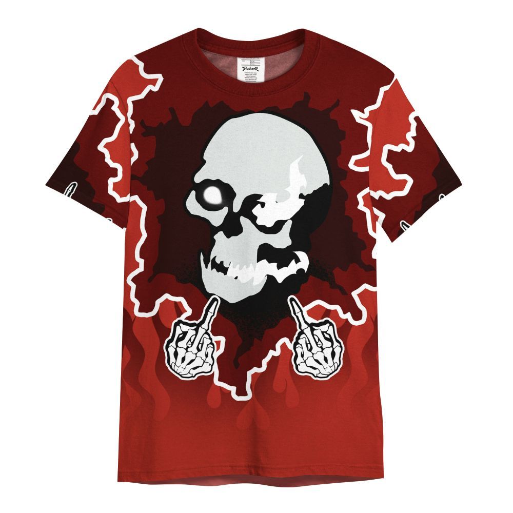 Shirt To Match SP Firewood Orange 4s - F Around Find Out Graphic Trapped All Over Print