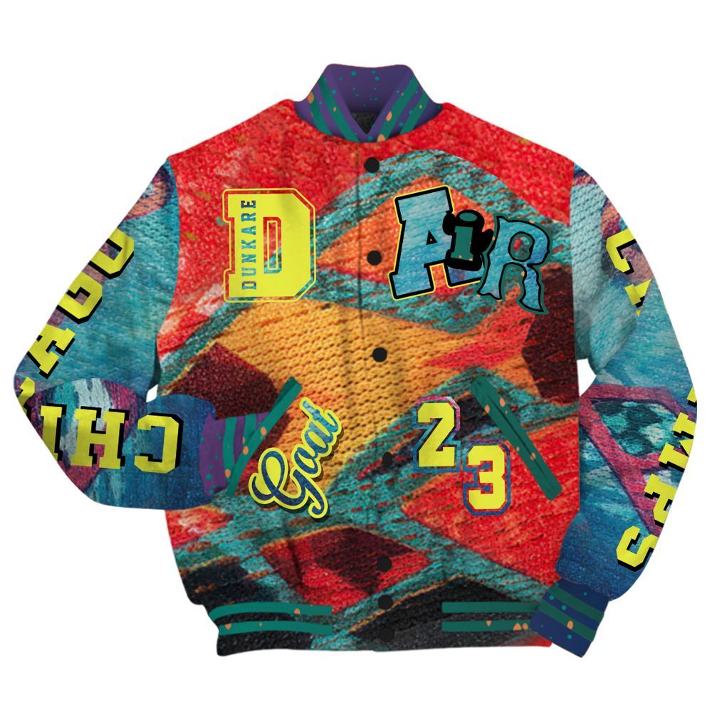 Varsity Jacket To Match Kobe 8 What The - AIR Number 23 GOAT All Over Print