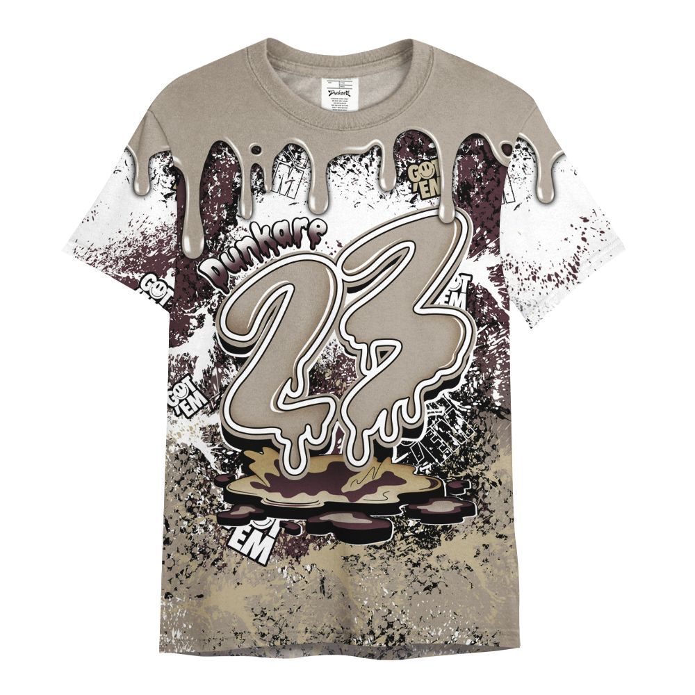 Shirt To Match AMM Retro Phantom 4s - Dripping 23 Drip All Over Print