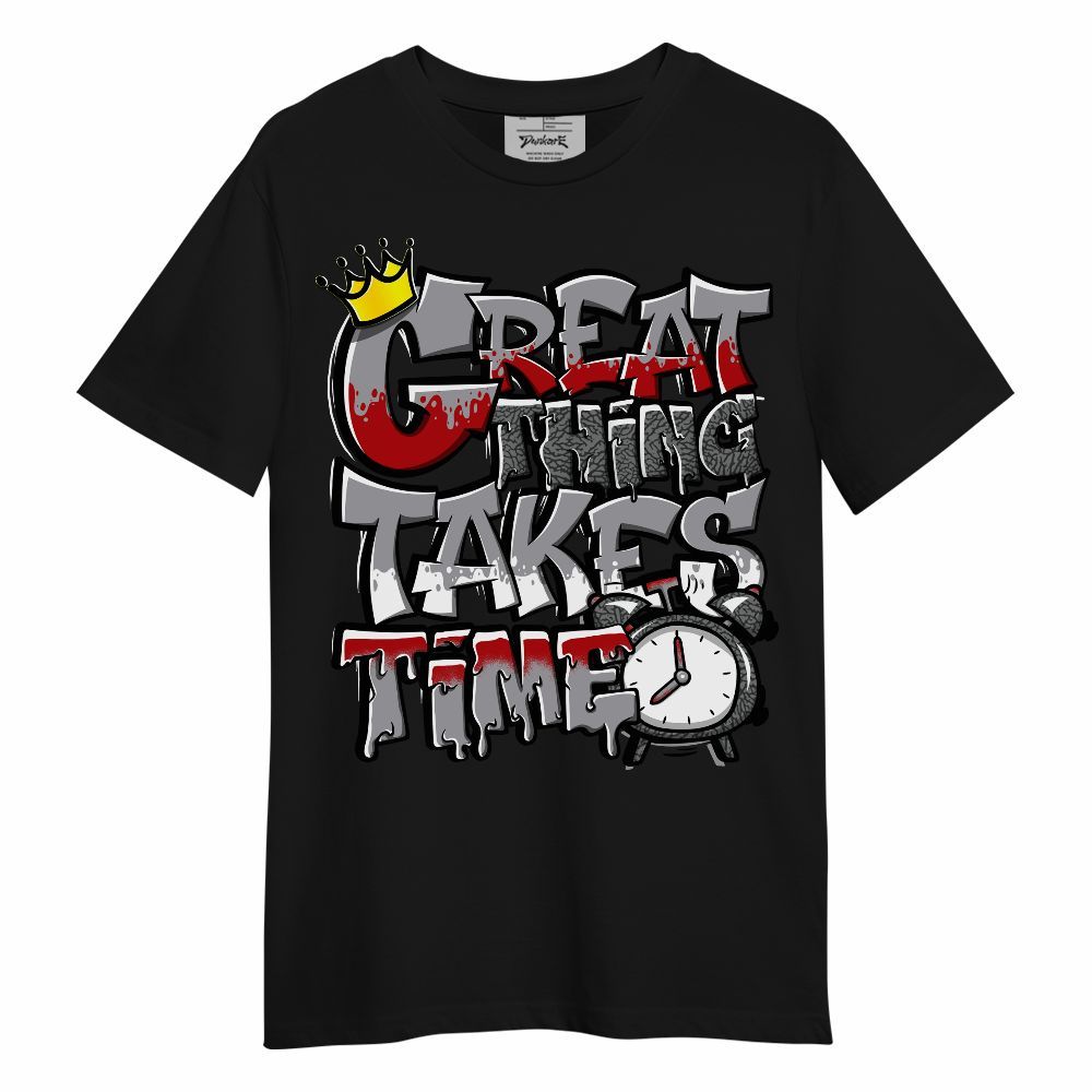 Shirt To Match Cement Grey 3s - Great Things Unisex Shirt