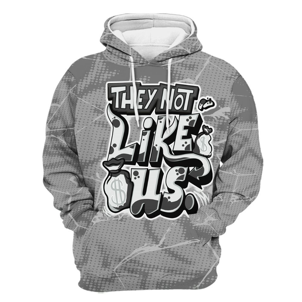 Hoodie To Match Black Wolf Grey 12s - Dislike Us Graphic All Over Print