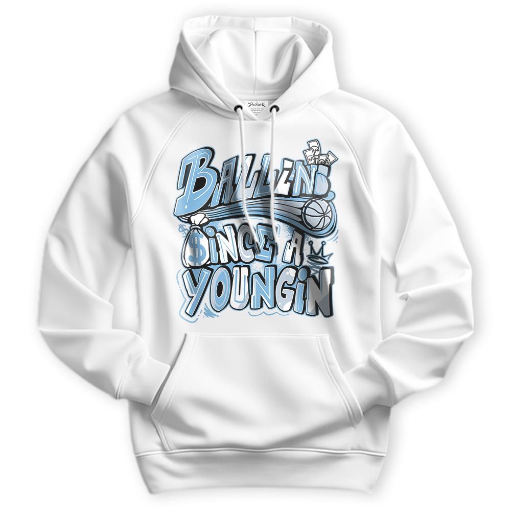 Sweatshirt To Match Craft Paris 6s Hoodie - Ballin' Since A Youngin Graphic Hoodie Unisex
