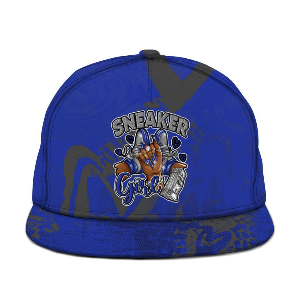 Snapback To Match Air Max Plus Black Racer Blue - Sneakerz Girlz Heart Grunge Graphic