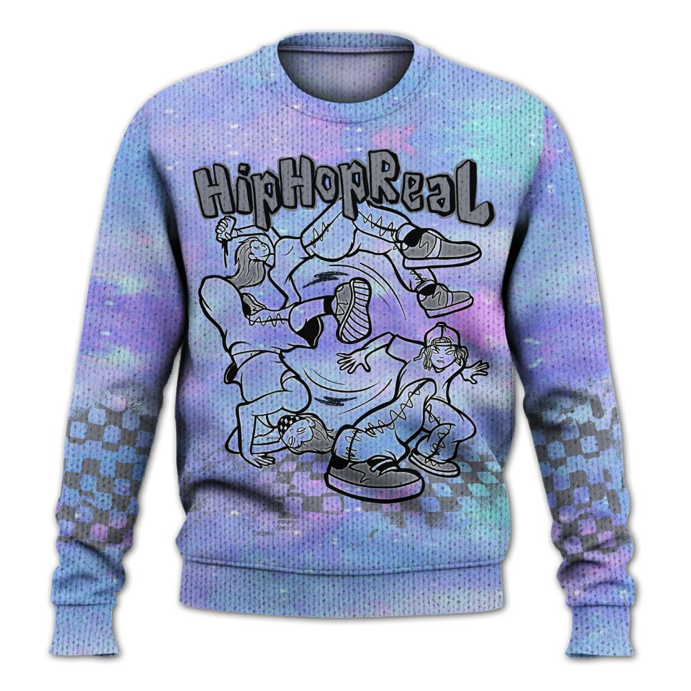 Knitted Sweater To Match Zen Master 4s - Feel Life Street Style