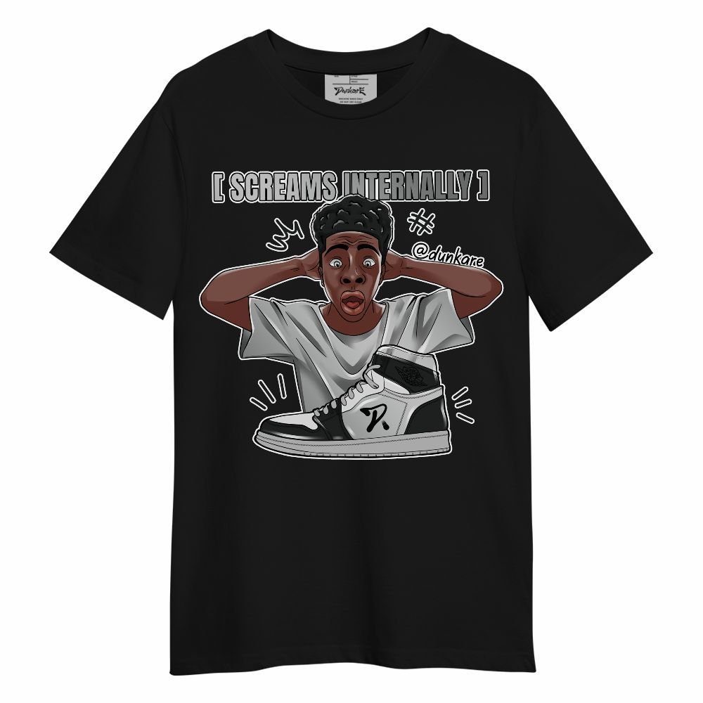 Shirt To Match Metallic Silver 14s - Scream Internally Unisex Shirt