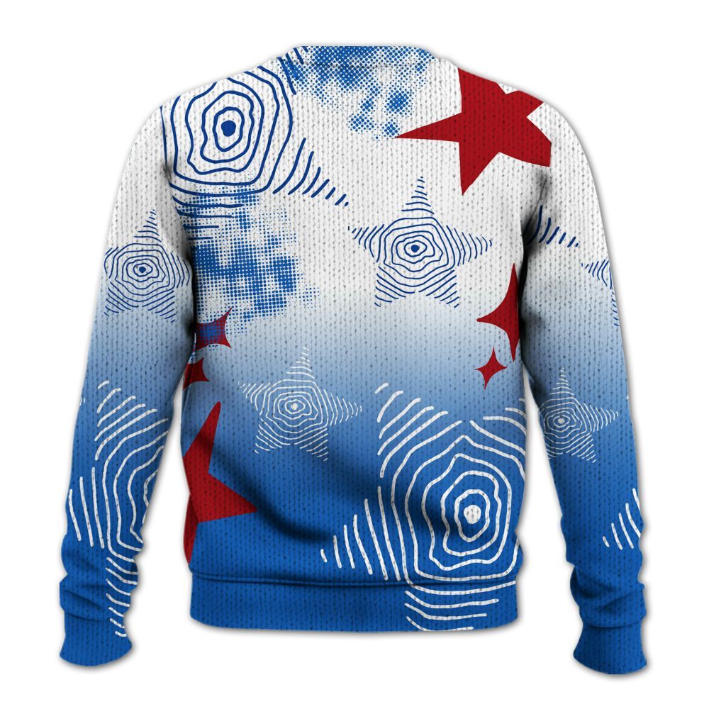 Knitted Sweater To Match Kobe 6 Game Royal - Sneakerz Girlz Unique Starz