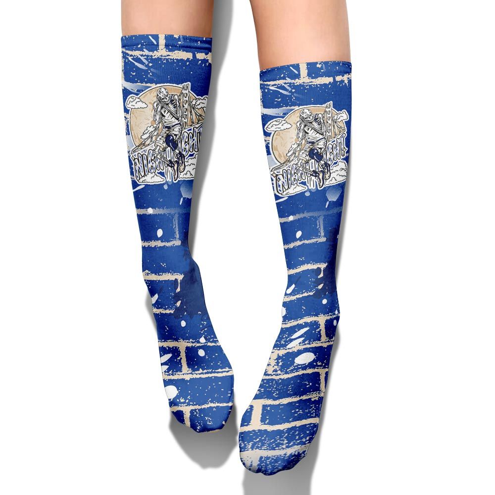 Sock To Match Low Game Royal 1s - Seeya Skeleton Brick