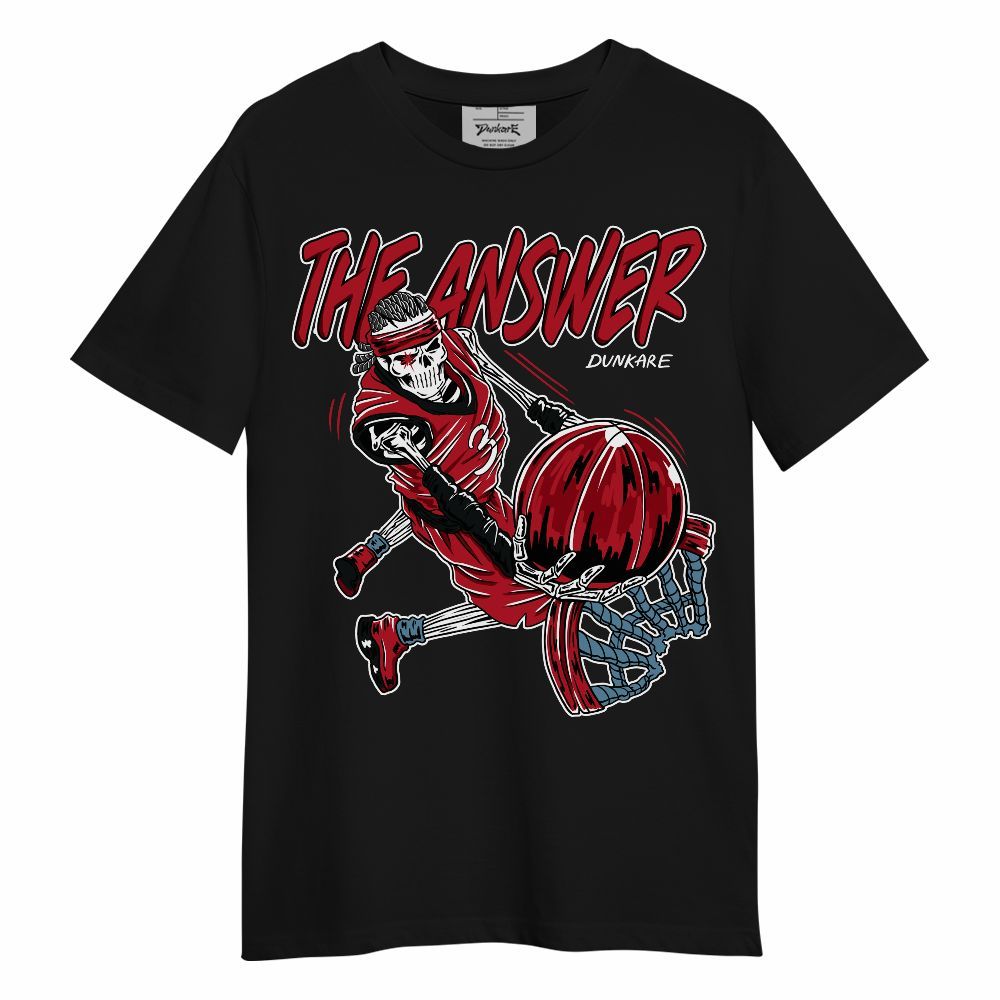 Shirt To Match Retro Raging Bull 5s - The Answer Skeleton Unisex Shirt