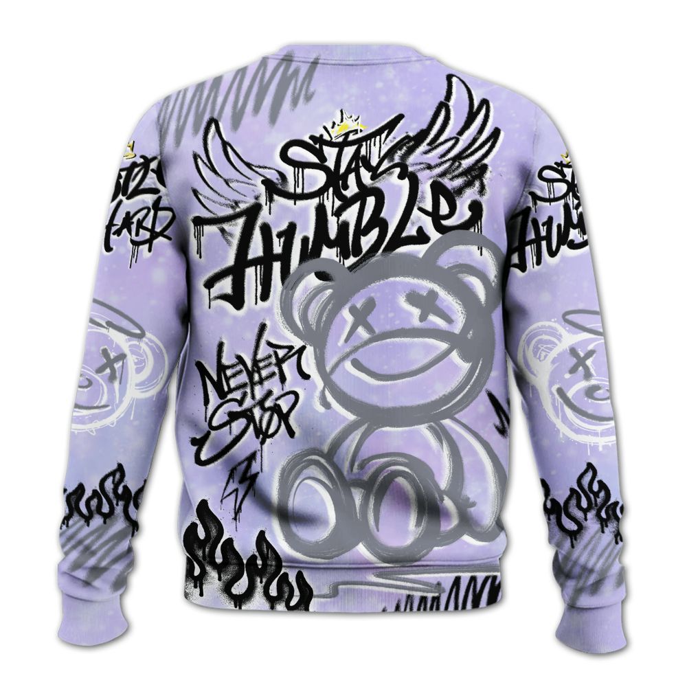 Sweatshirt To Match Zen Master 4s - Humble Drip Streetwear Graffity All Over Print