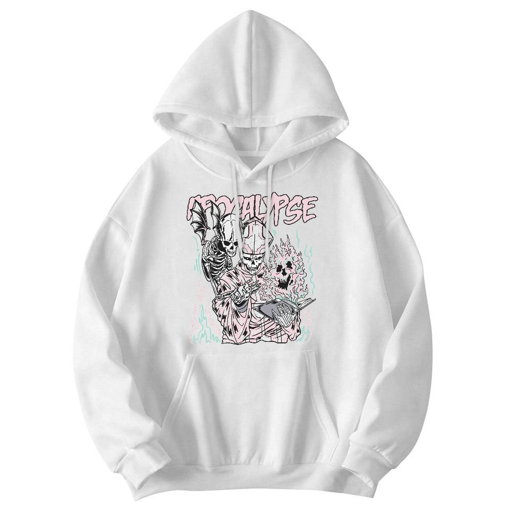 Sweatshirt To Match Retro Easter 5s - Apocalypse Skeleton Graphic