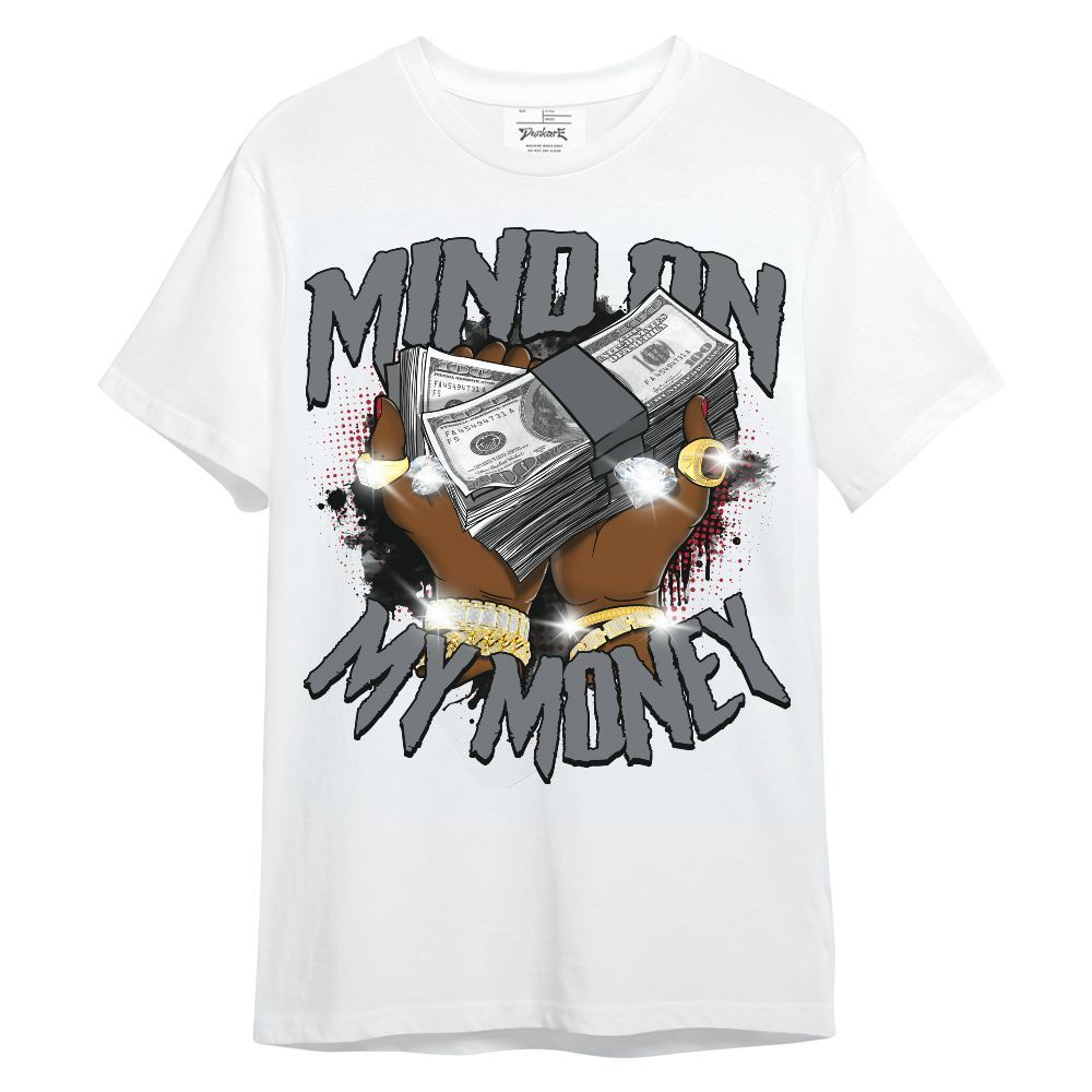 Shirt To Match Retro Fire Red 9s - Mind On My Money Graphic Unisex Shirt