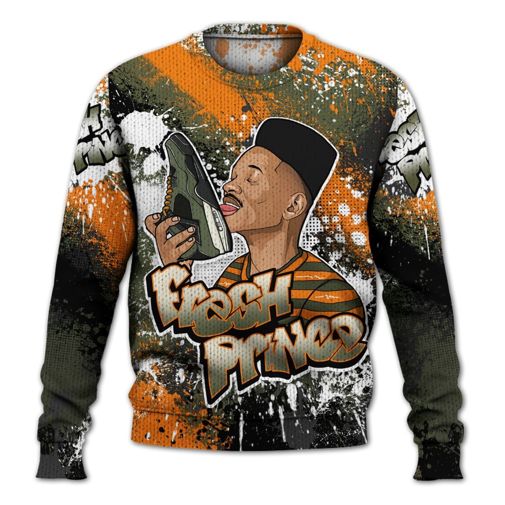 Sweater To Match Retro Undefeated 4s - Fresh Sneaker Lick Graphic