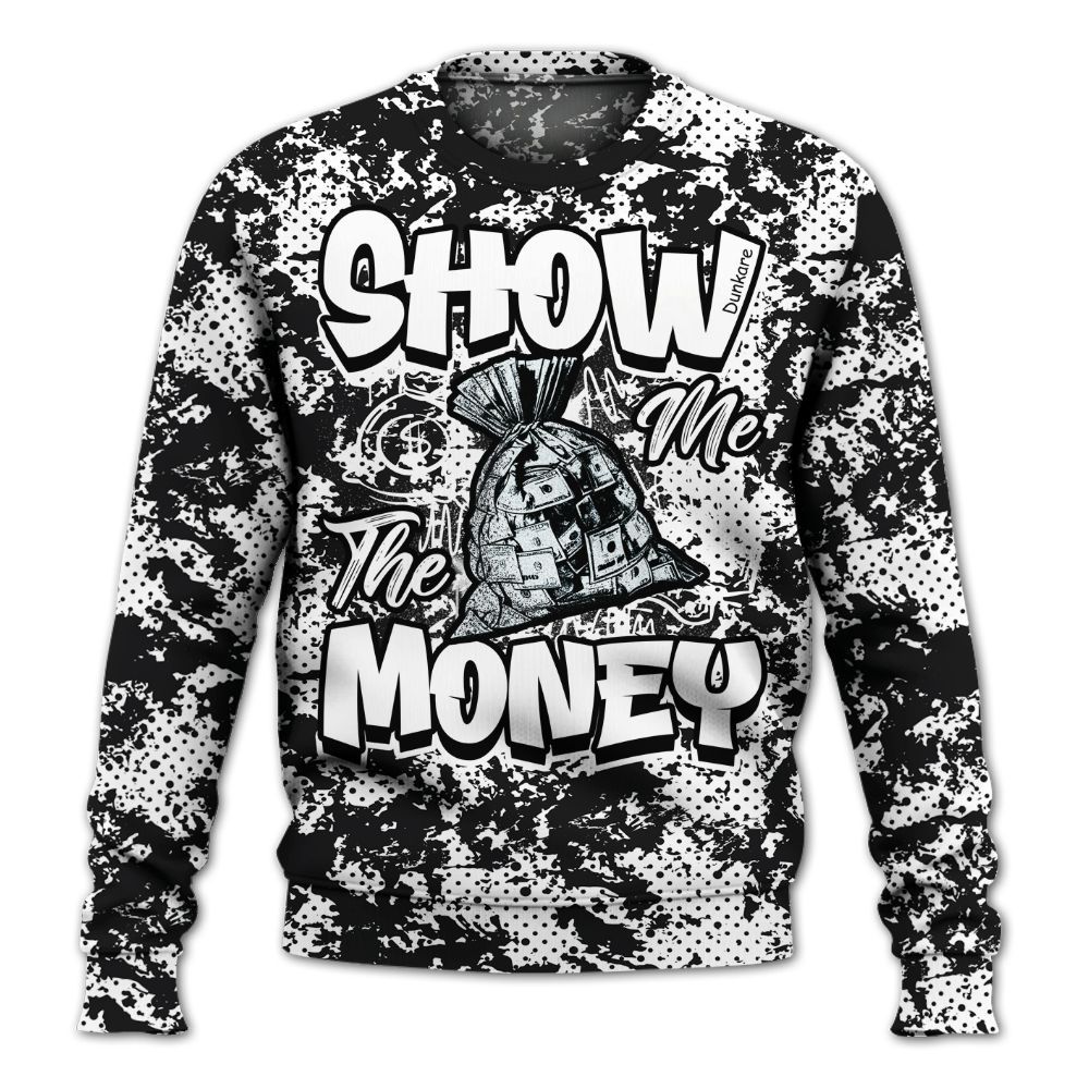Sweatshirt To Match Kobe 9 Protro Halo - Show Me The Money Retro All Over Print