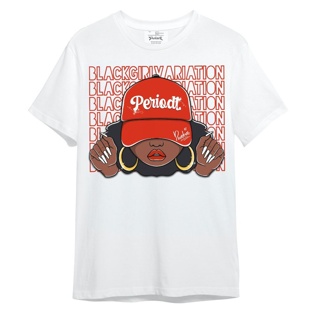 Shirt To Match Retro Cherry 11s - Black Girl Variation Unisex Shirt