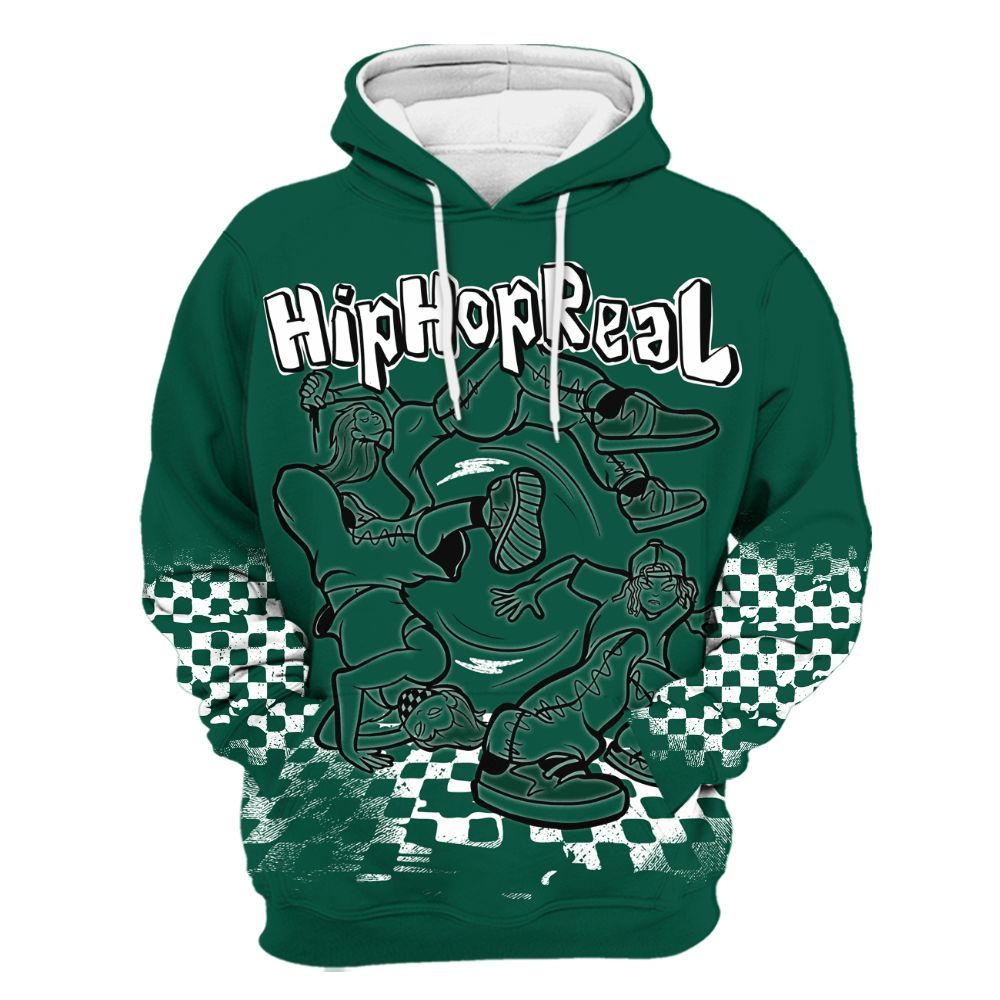 Hoodie To Match Oxidized Green 4s - Feel Life Street Style All Over Print