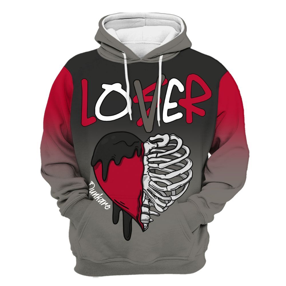 Hoodie To Match Shadow 2025 10s Shirt, Loser Lover Dripping All Over Print