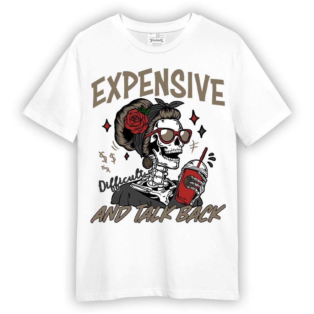 Shirt To Match Olive 9s - Talks Back Skeleton Shirt Unisex