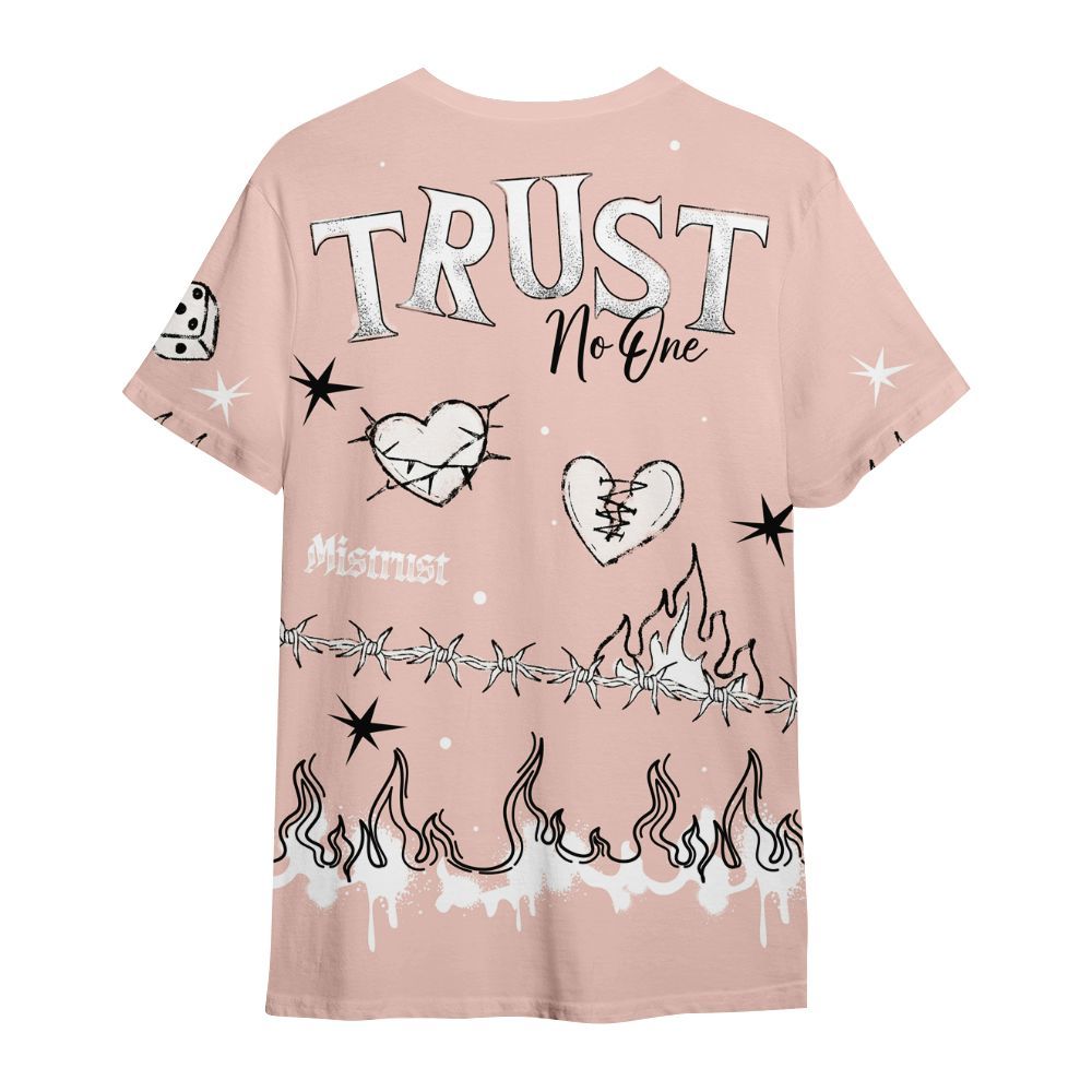 Shirt To Match Low Legend Pink 11s - Trust No One Snake-Bite Doodle Crayon All Over Print
