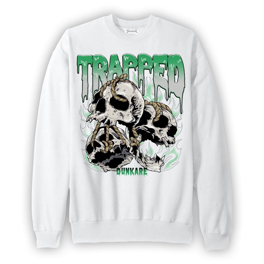 Sweatshirt To match Sweatshirt Trapped, 3 Green Glow Sweatshirt, To Match Sneaker Black Green Glow 3s, Sweatshirt NMP