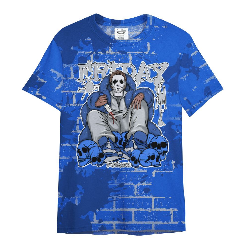 Shirt To Match Air Foamposite One Royal - Friday Brick All Over Print