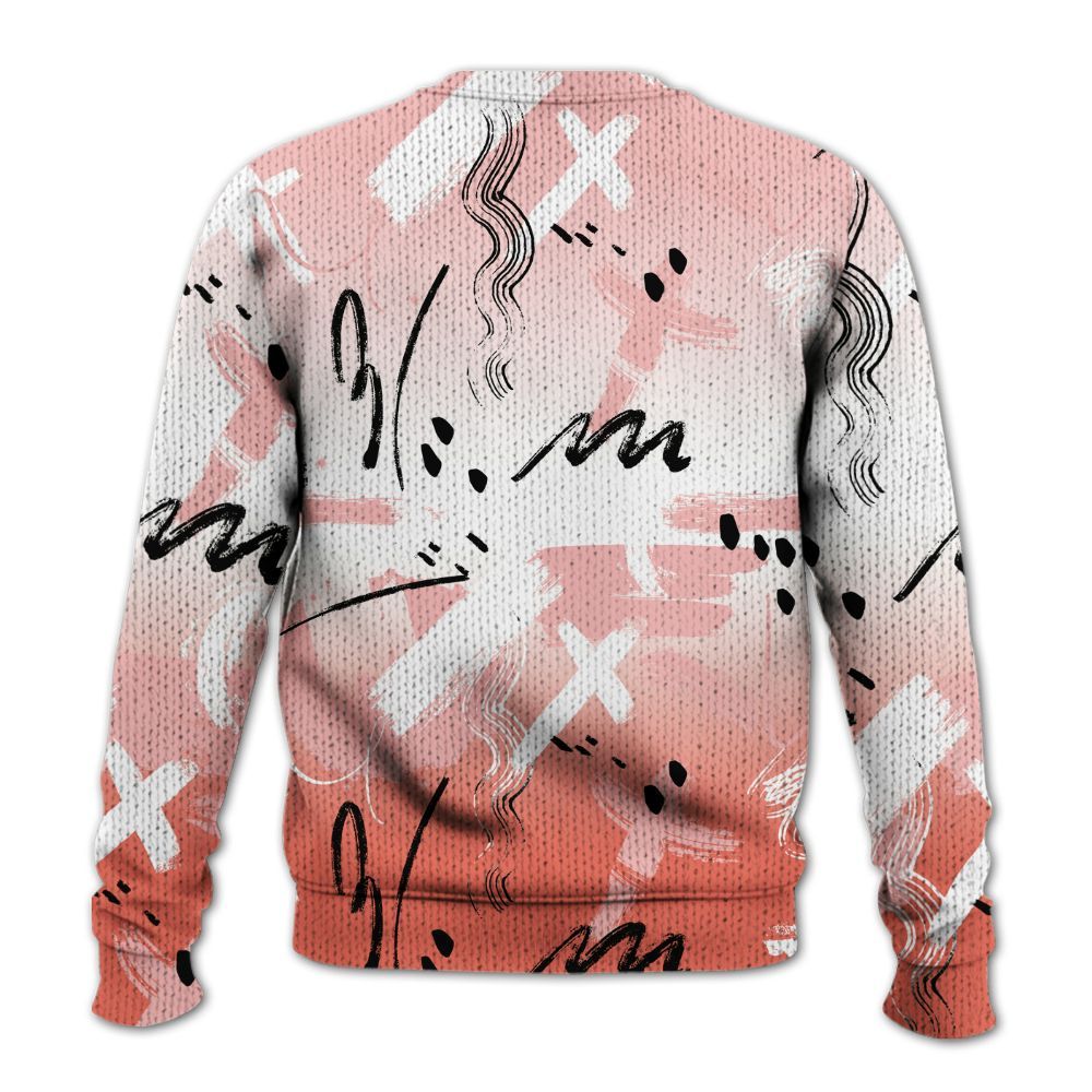 Knitted Sweater To Match Low OG PSG 1s - Money Hustle Grind Pray