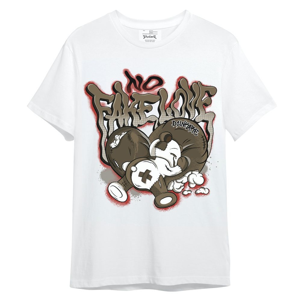 Shirt To Match Olive 9s - No Fake Love Unisex Shirt