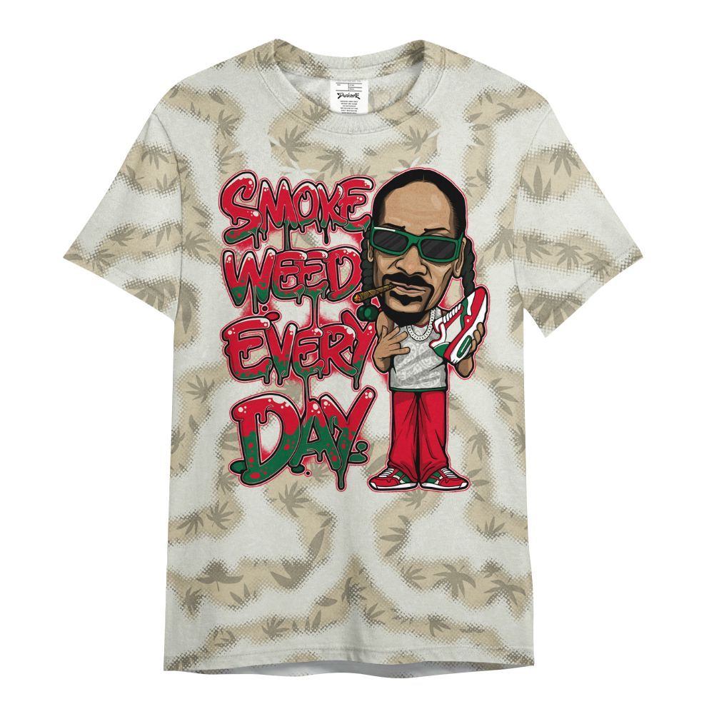 Shirt To Match El Grito 5s - Smoking Every Day Graphic Weeding Art All Over Print