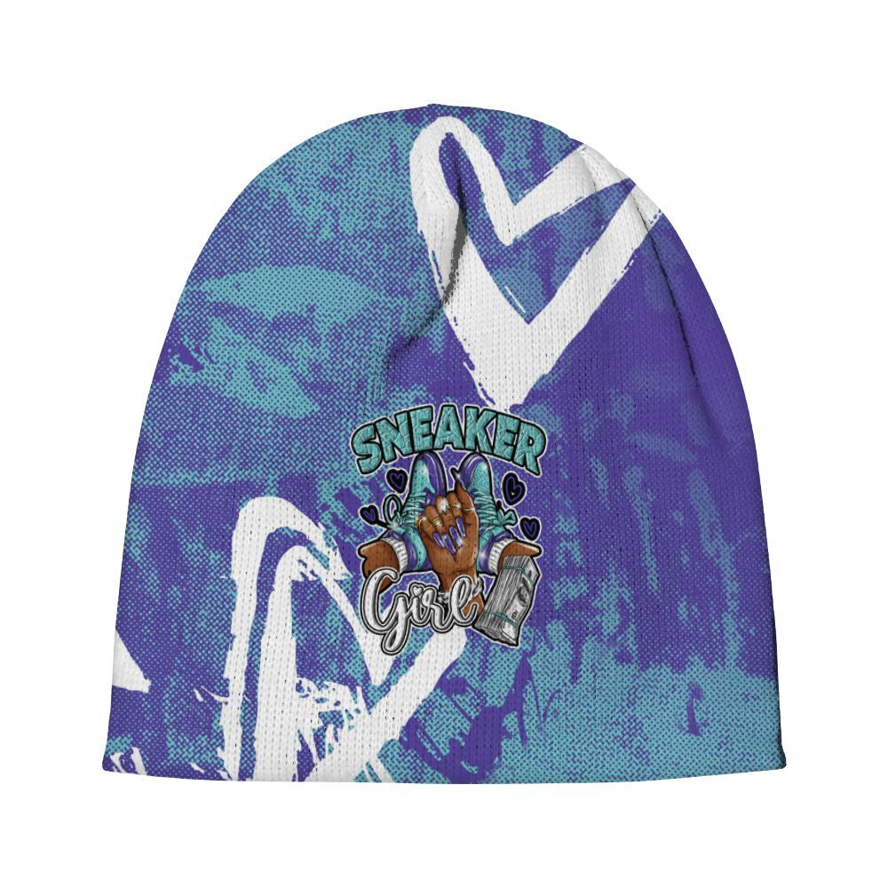 Beanie Hat To Match Low Hornets 1s - Sneakerz Girlz Heart Grunge Graphic