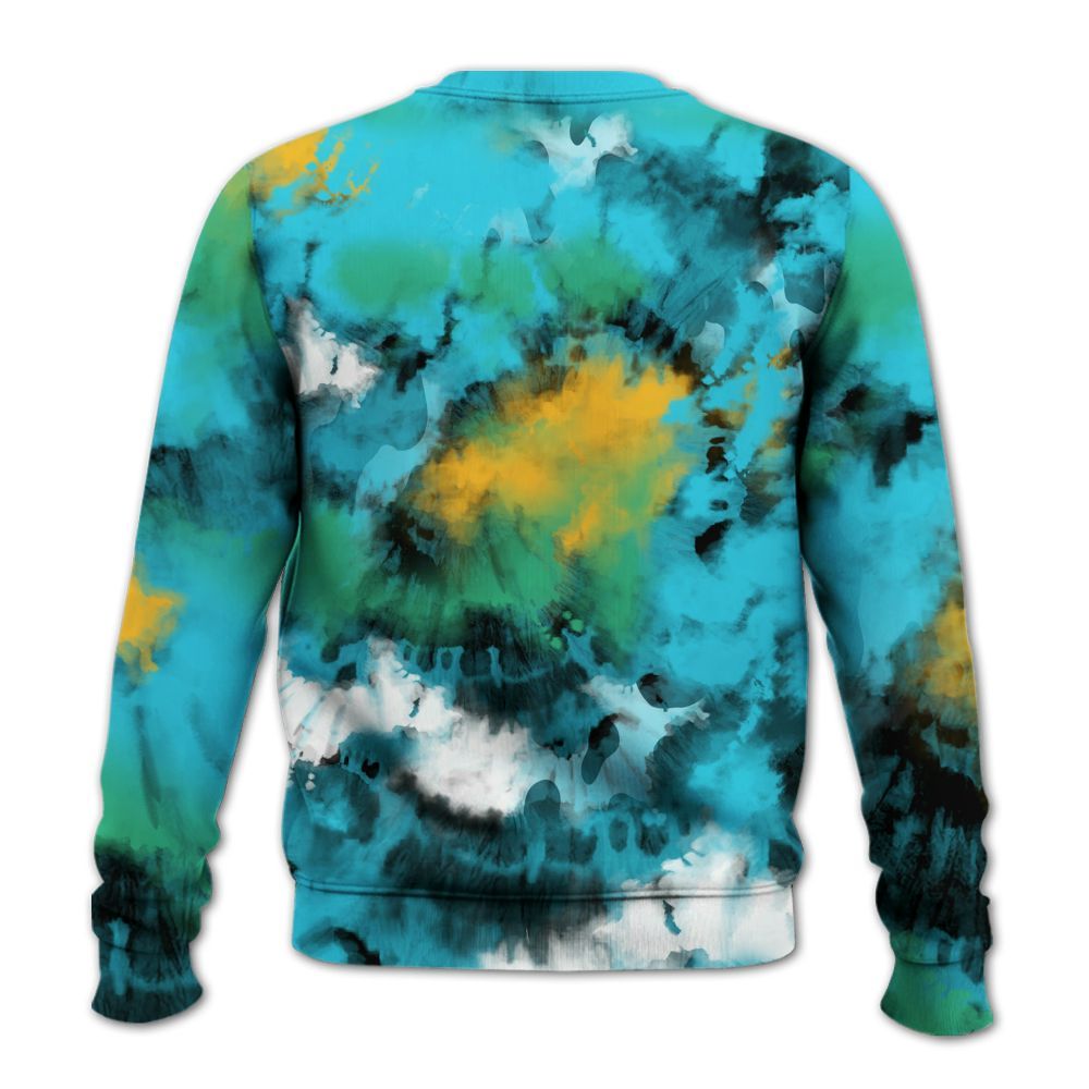 Sweatshirt To Match Dunk Chunky Dunky - God Blessed Tie Dye All Over Print