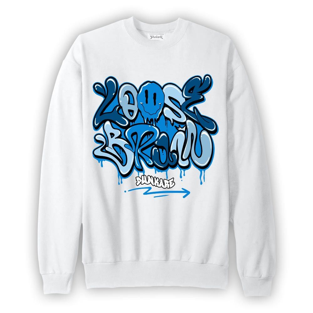 Sweatshirt To match Sweatshirt Loose Brain, Military Blue 4s Sweatshirt, To Match Sneaker Military Blue 4s, T-shirt 1904 NMP