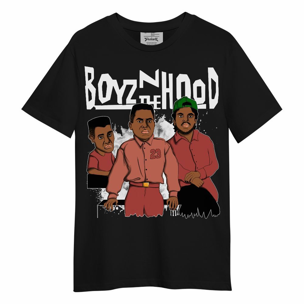 Shirt To Match Dune Red 13s - The Hood Boiz Graphic Unisex Shirt