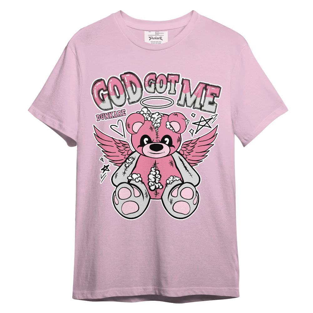 Shirt To Match Orchid 4s - Gods Guides Me Bear Unisex Shirt
