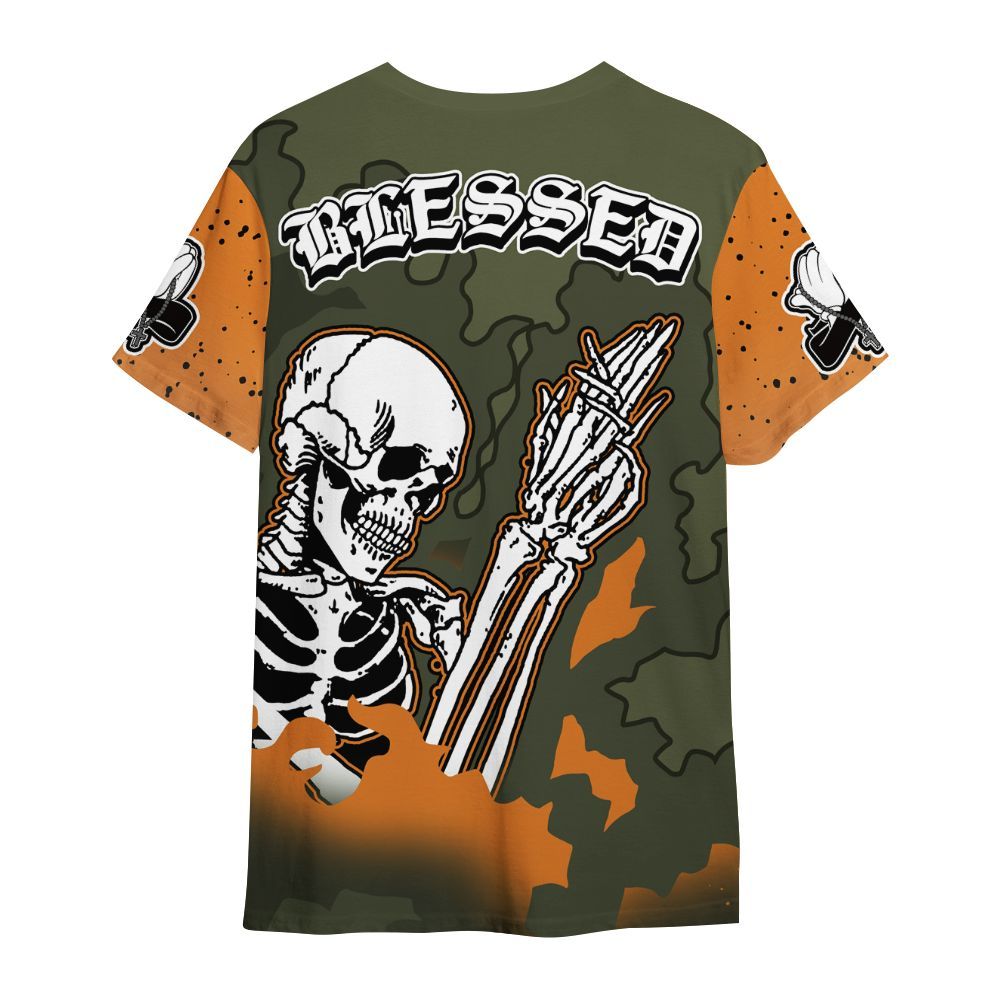 Shirt To Match Olive 5s - Prayed For Enemies Graphic Blessing All Over Print