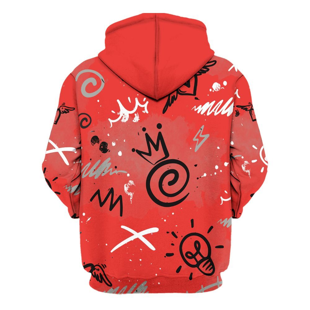 Hoodie To Match Vomero 5 Bright Crimson - Drip Been Di2ferent All Over Print