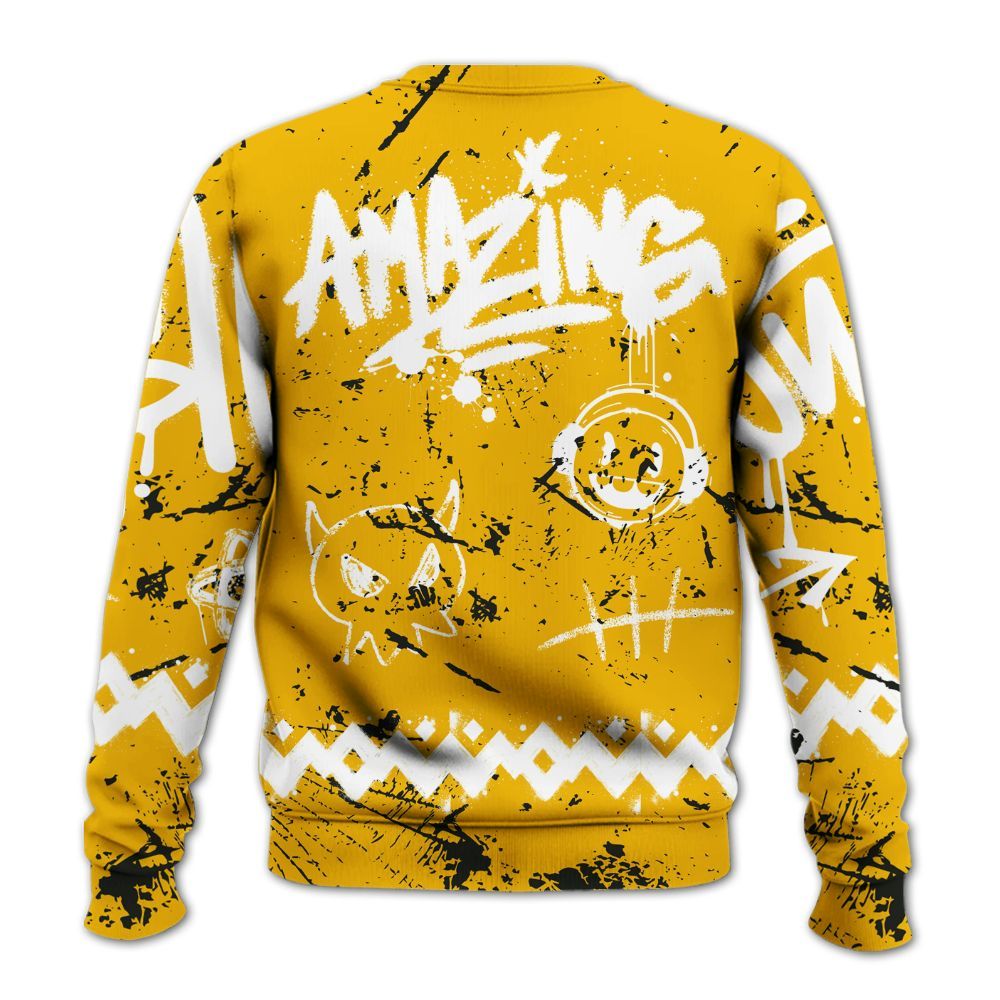 Sweatshirt To Match Del Sol 13s - Friday Sneaker Crayon All Over Print