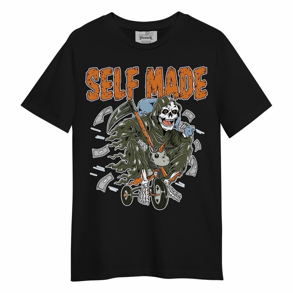 Shirt To Match Olive 5s - Self Make Skeleton Unisex Shirt
