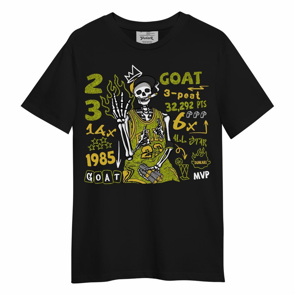 Shirt To Match Dunk Low QS Halloween Skull - Number 23 G.0.A.T Unisex Shirt