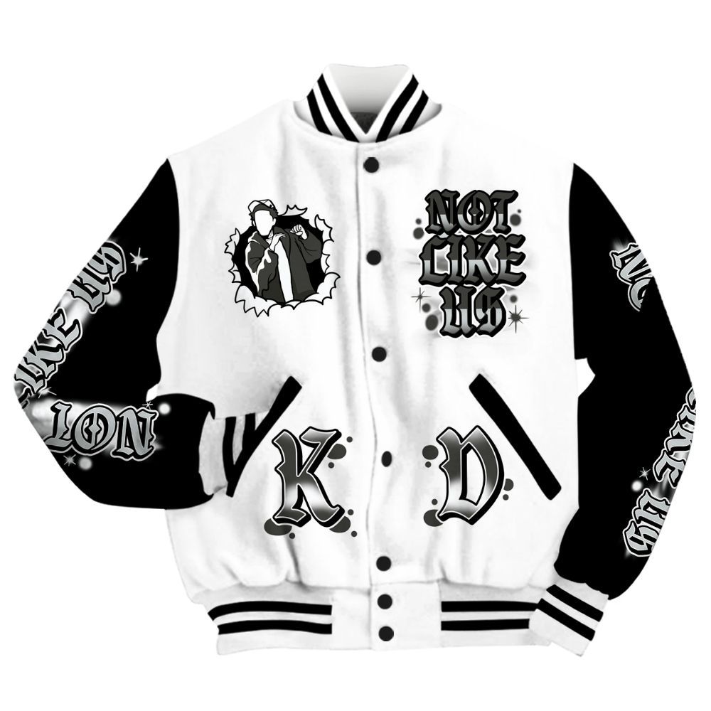 Varsity Jacket To Match Kobe 9 Elite Protro Halo - None Like Us Graphic All Over Print