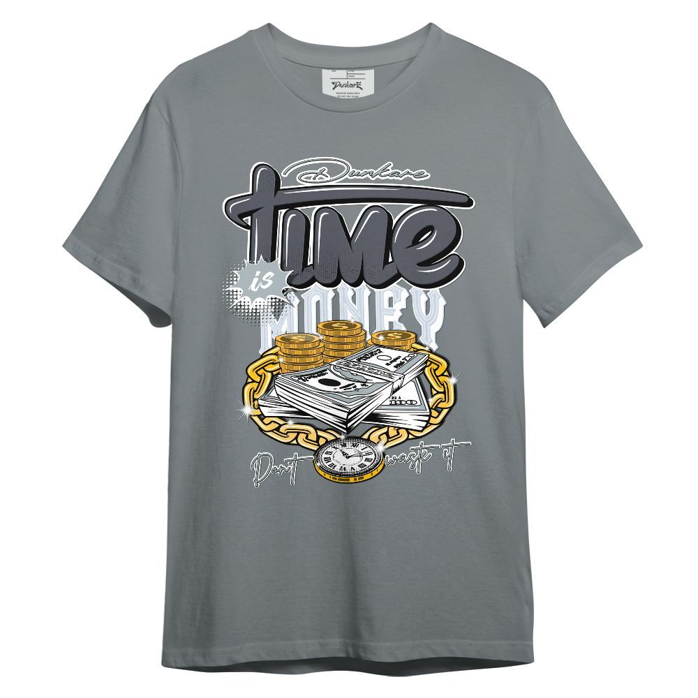 Shirt To Match Retro Wolf Grey 5s - Time Is Money Graphic