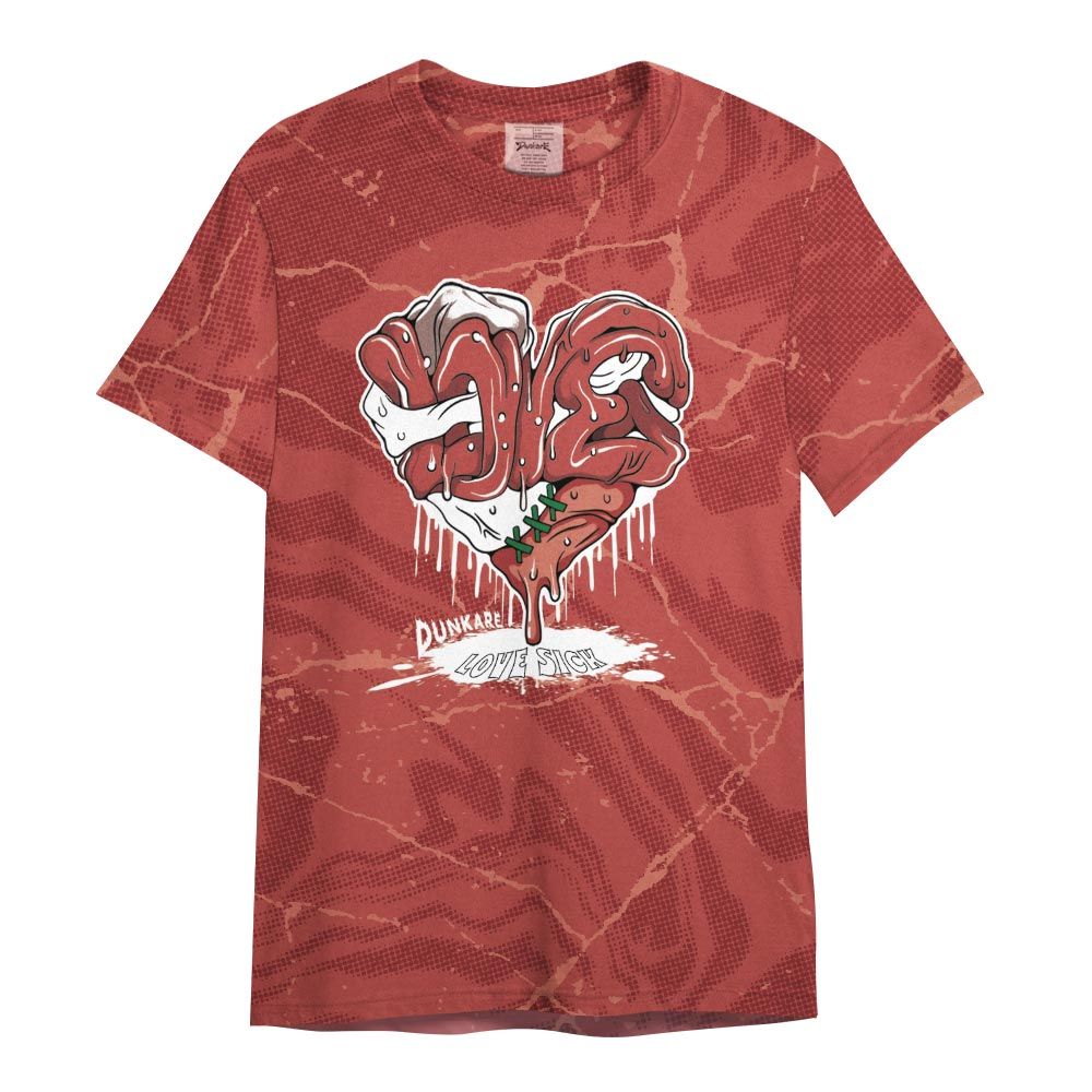 Shirt To Match Dune Red 13s - Love Sick Crazy Shirt Unisex